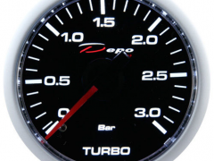 Manómetro Pressão Turbo 3Bar - Depo Racing