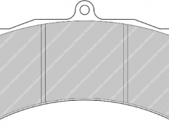 Pastilhas Ferodo DS2500 Racing (pinças AP Racing, D2 Racing, K-Sport)