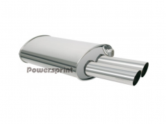 Panela Powersprint Dupla 76mm BMW E30 M3