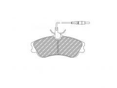 Pastilhas Ferodo Racing DS2500 266mm Peugeot 106 Citroen Saxo