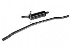 Linha escape Peugeot 205 GTI 1.6/1.9 (Grp N) Ø50 Aço