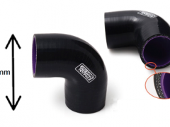 União 90º Silicone 63mm