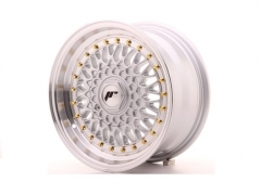 Japan Racing JR9 15x7/8/9 Prata/Dourado