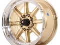 Japan Racing JR19 14x7/8 Cinzento/Preto/Bronze/Dourado