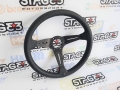 Volante Stage3 Motorsport Pele/Couro (350mm / 80mm)