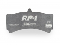 Pastilhas EBC RP1 Racing D2 Racing 8 pistões