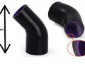 Redução 45º Silicone 51-63mm