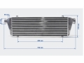 Intercooler Universal Alumínio 700x180x65 mm