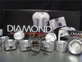Pistões Forjados Diamond Audi VW 1.9L-2.0L TDI Diesel 81.50mm 16.2:1