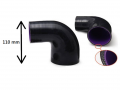 Redução 90º Silicone 51-57mm