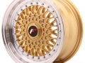 Japan Racing JR9 15x7/8/9 Prata/Dourado
