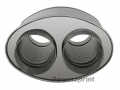 Panela Dupla Inox Entrada/Saída 63 mm (2.5") Powersprint