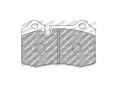Pastilhas Ferodo Racing DS2500 Peugeot 406 Coupe (283mm)