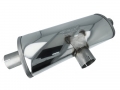 Silenciador Universal Simons (DUPLEX T-STYLE) - 76/63 MM